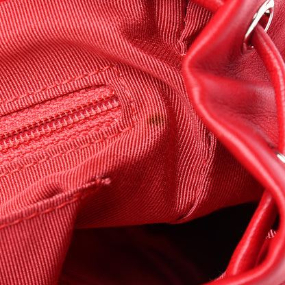 Chanel Lambskin Quilted Small Urban Spirit Backpack Red 8 of 10