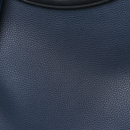 Delvaux Taurillon Soft Magritte Tote Navy Black 7 of 9
