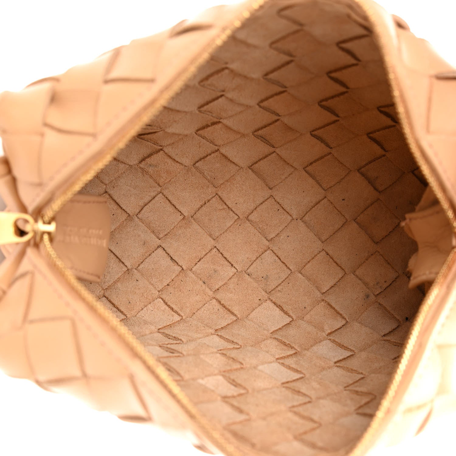 Bottega Veneta Nappa Intrecciato Mini Loop Camera Bag Almond 5 of 10