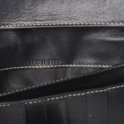 Gucci Calfskin Interlocking G Continental Bow Wallet Black 6 of 7