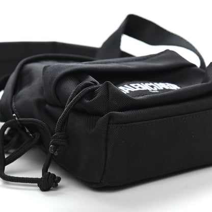 Balenciaga Recycled Casual Nylon Mini Oversized Backpack Black 5 of 8