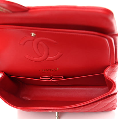Chanel Caviar Quilted Medium Double Flap Red 5 of 12