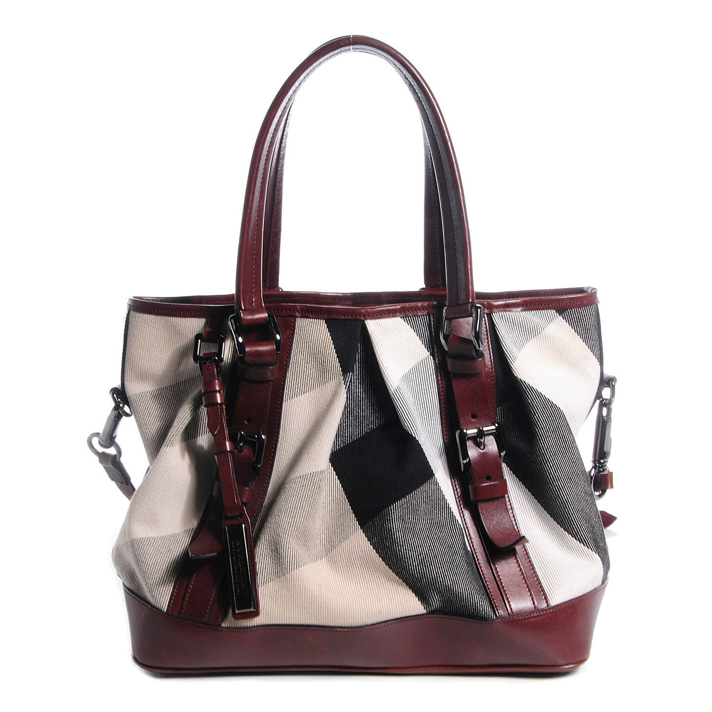 Canvas Mega Check Lowry Brown