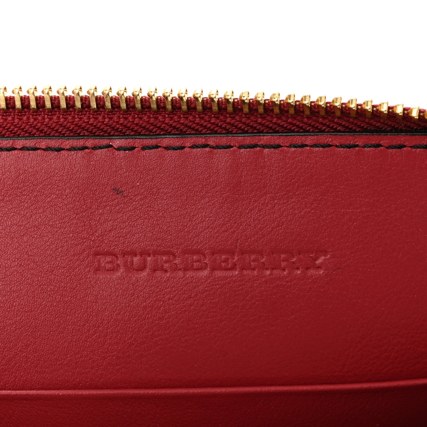 House Check Derby Peyton Crossbody Clutch Bag Red