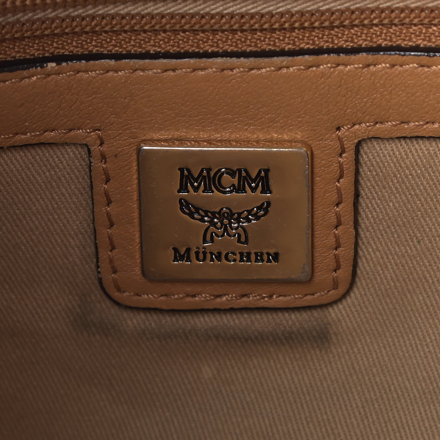 MCM Visetos Hobo Cognac 5 of 7