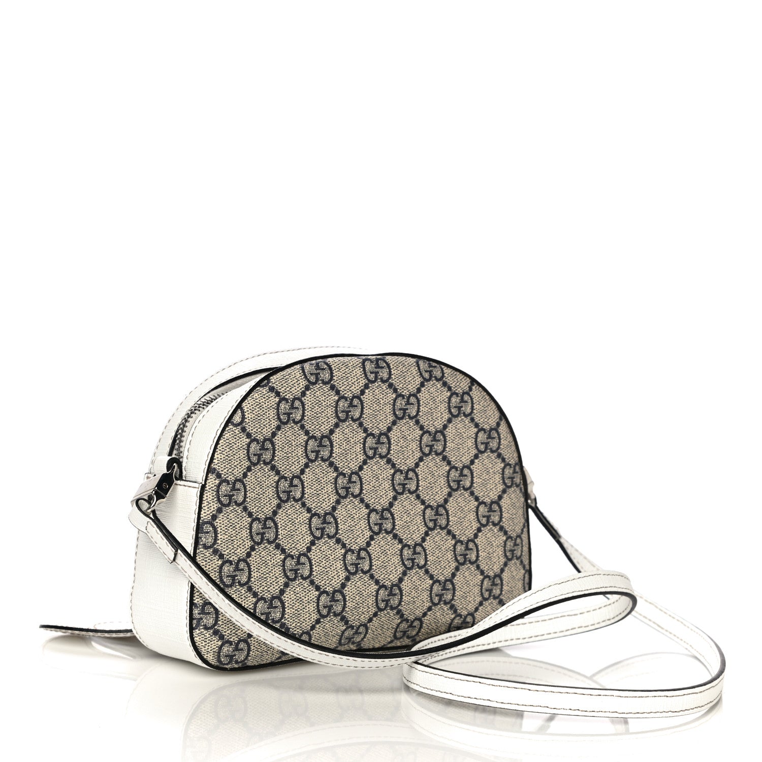 Gucci GG Supreme Monogram Childrens Octopus Messenger Bag White 2 of 14