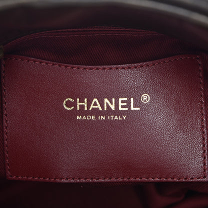 Chanel Aged Calfskin Large Just Mademoiselle Bowling Bag Brown 6 of 8