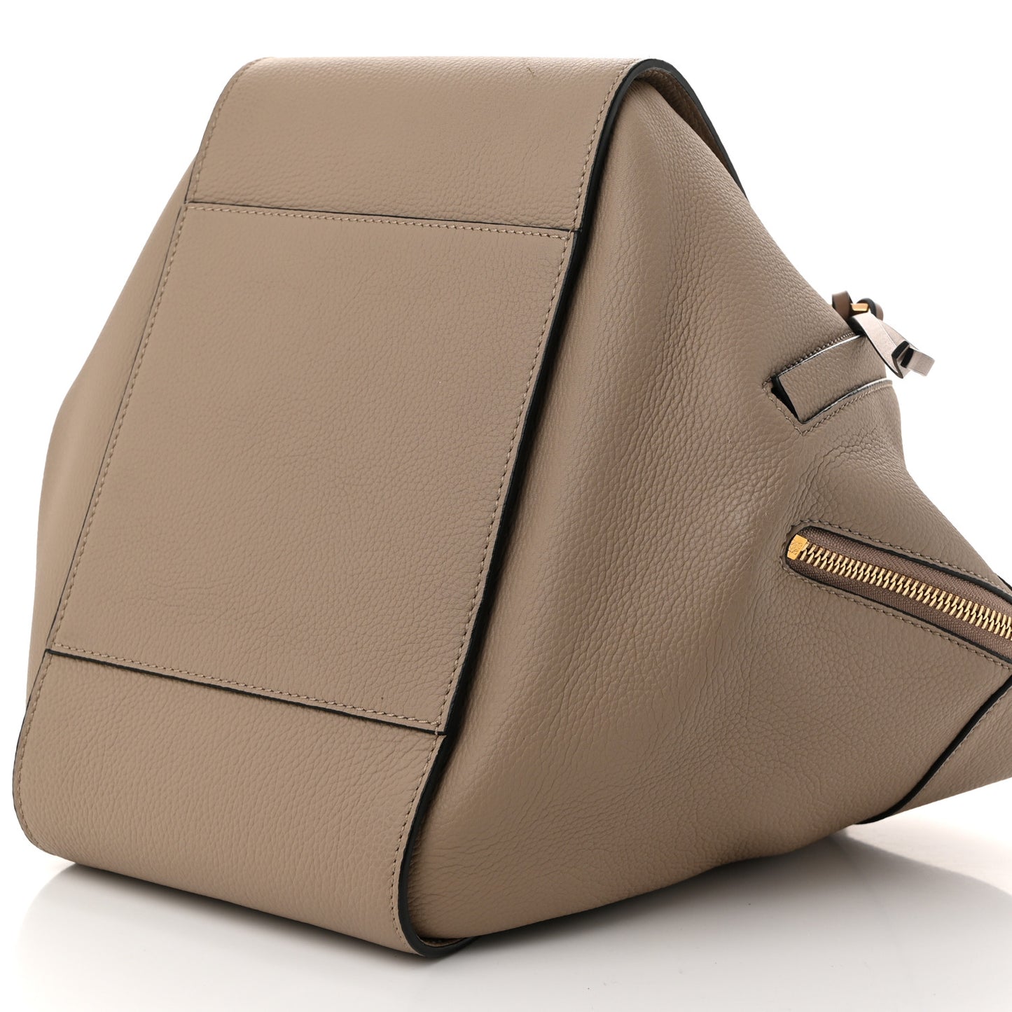 Calfskin Mini Hammock Shoulder Bag Sand Mink