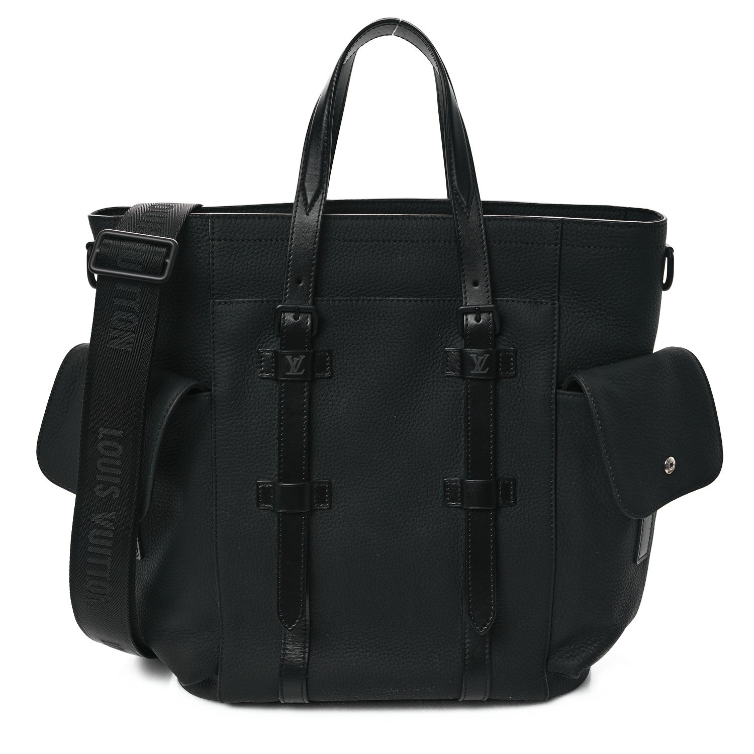 Louis Vuitton Taurillon Christopher Tote Black 1 of 10