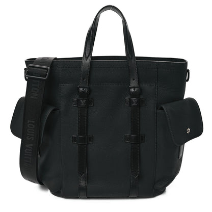 Louis Vuitton Taurillon Christopher Tote Black 1 of 10