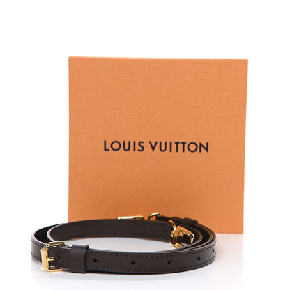 Louis Vuitton Calfskin 16mm Adjustable Shoulder Strap Brown 4 of 4