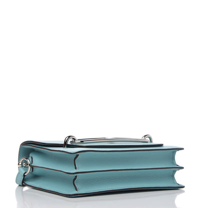 Hermes Evercolor Mini Sac Roulis Bleu Atoll 4 of 10