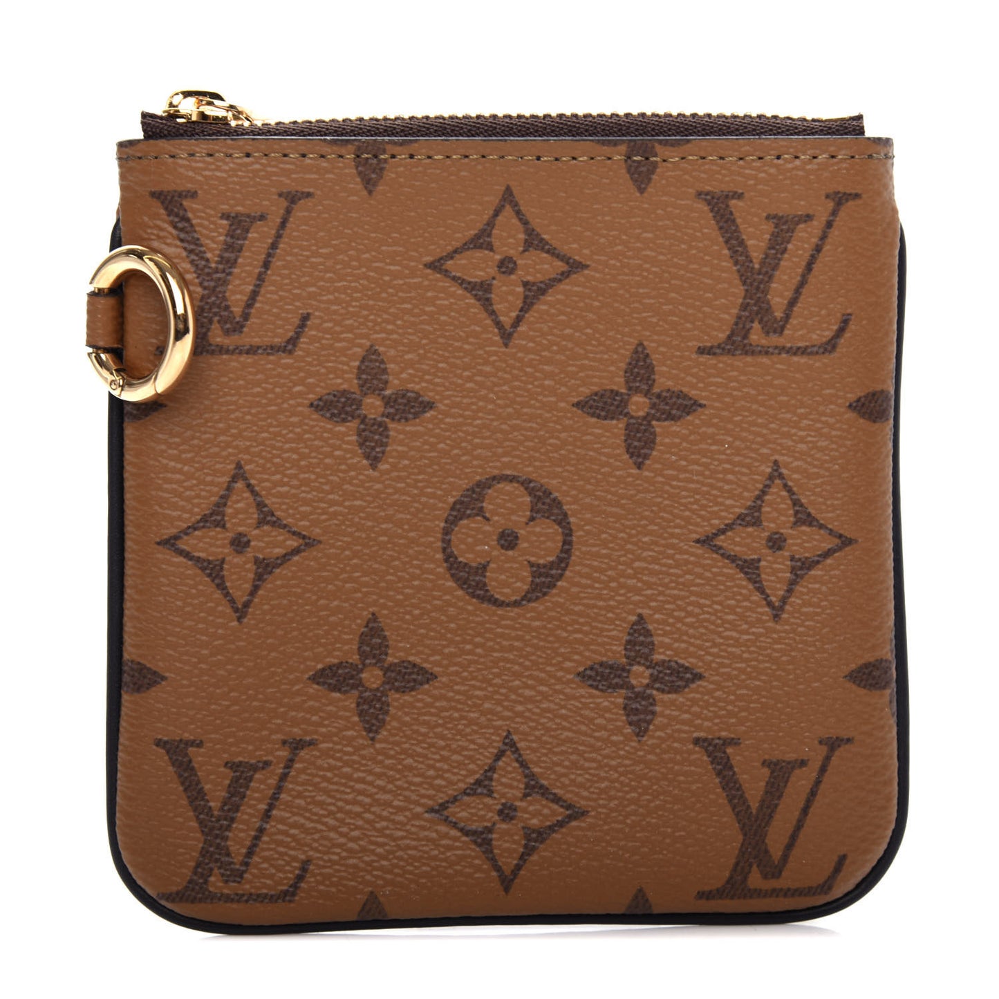 Reverse Monogram Trio Square Pouch