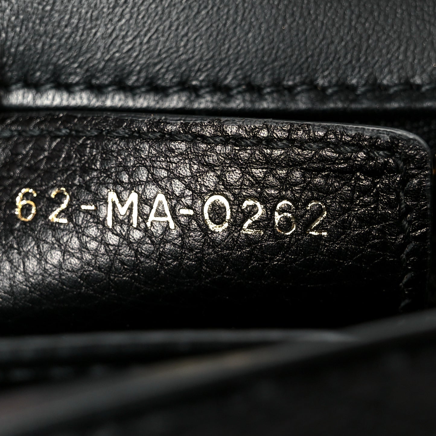Calfskin Cannage Medium Caro Bag Black