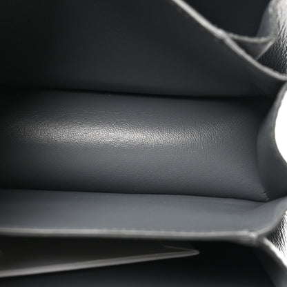 Celine Liege Calfskin Small Classic Box Flap Bag Medium Grey 5 of 9