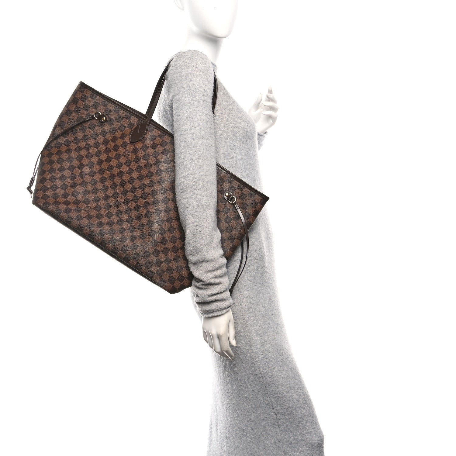 Louis Vuitton Damier Ebene Neverfull GM 2 of 9