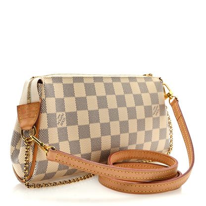 Louis Vuitton Damier Azur Eva Clutch 3 of 8