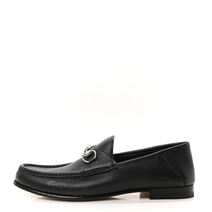 Gucci Bryanne Calfskin Mens 1953 Horsebit Loafers 9 Black 1 of 10