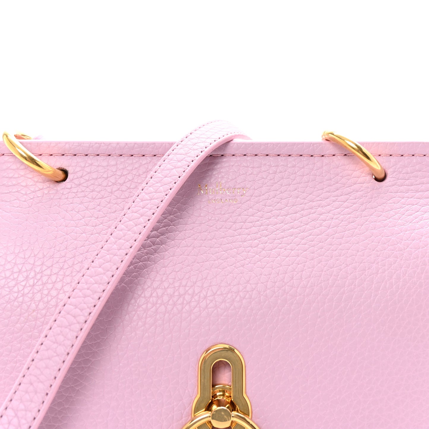 Small Classic Grain Small Amberley Satchel Lilac