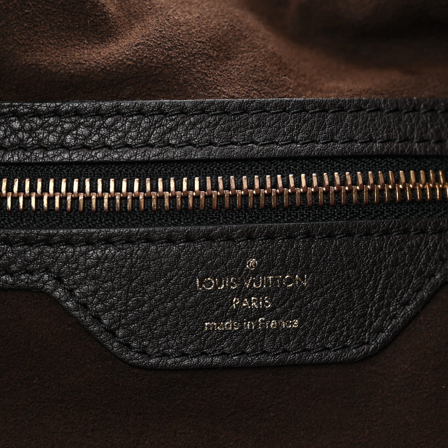Louis Vuitton Mahina L Chocolate 6 of 13
