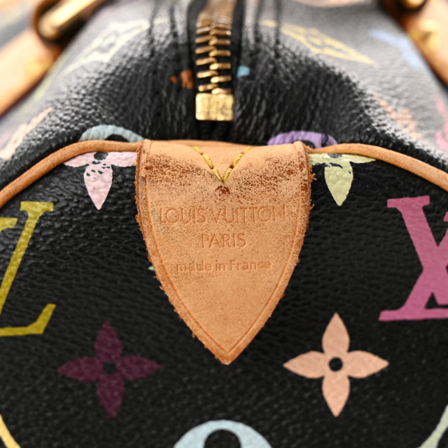 Louis Vuitton Monogram Multicolor Speedy 30 Black 6 of 18