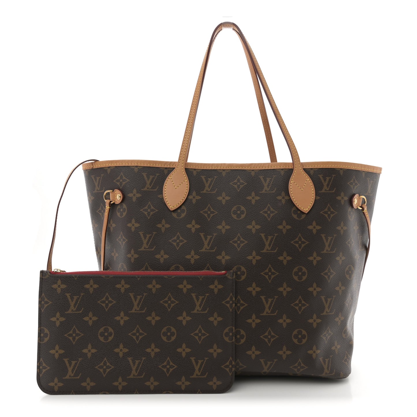 Monogram Neo Neverfull MM Cherry