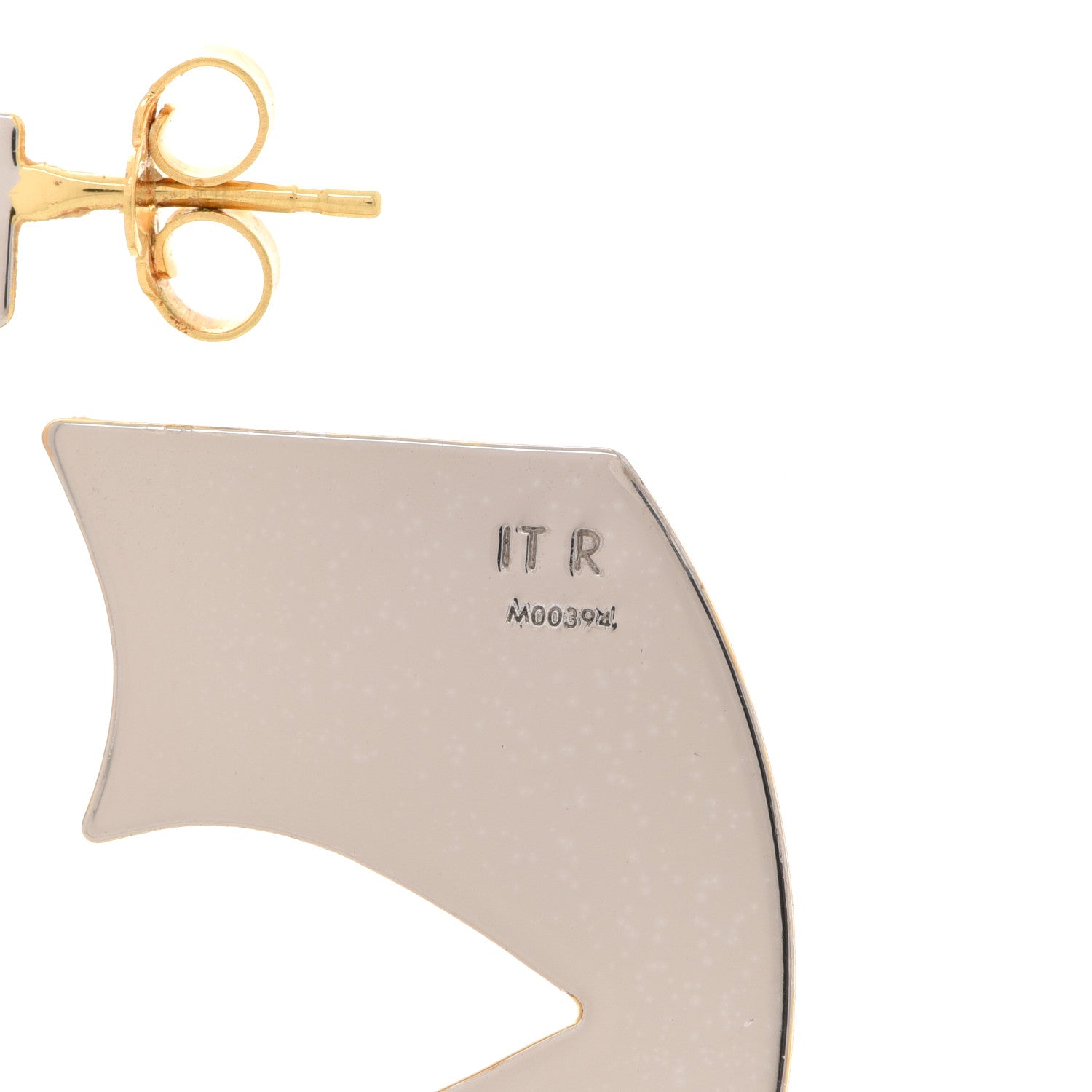 Louis Vuitton Perfect Match Earrings Gold Silver 4 of 5