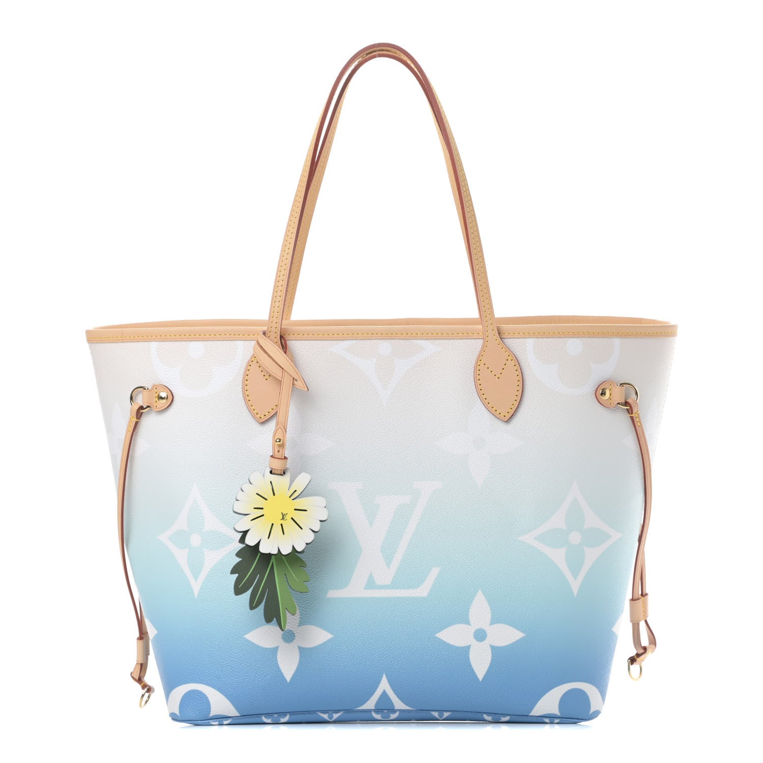 Louis Vuitton Monogram Giant By The Pool Neverfull MM Blue 1 of 9