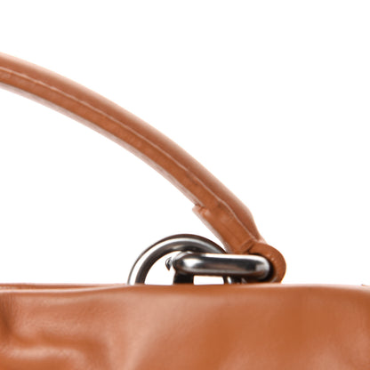 Fendi Calfskin Large Peekaboo Iconic Satchel Caramel 12 of 19