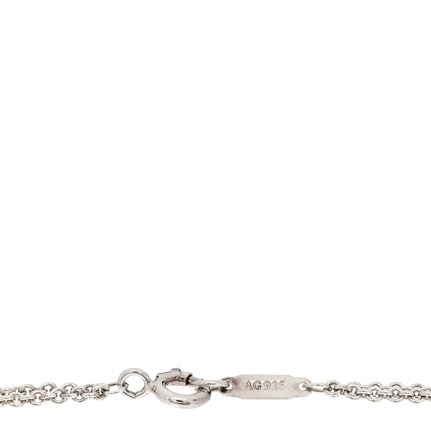 Sterling Silver Infinity Double Chain Bracelet