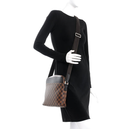 Louis Vuitton Damier Ebene Jake PM Messenger 2 of 7