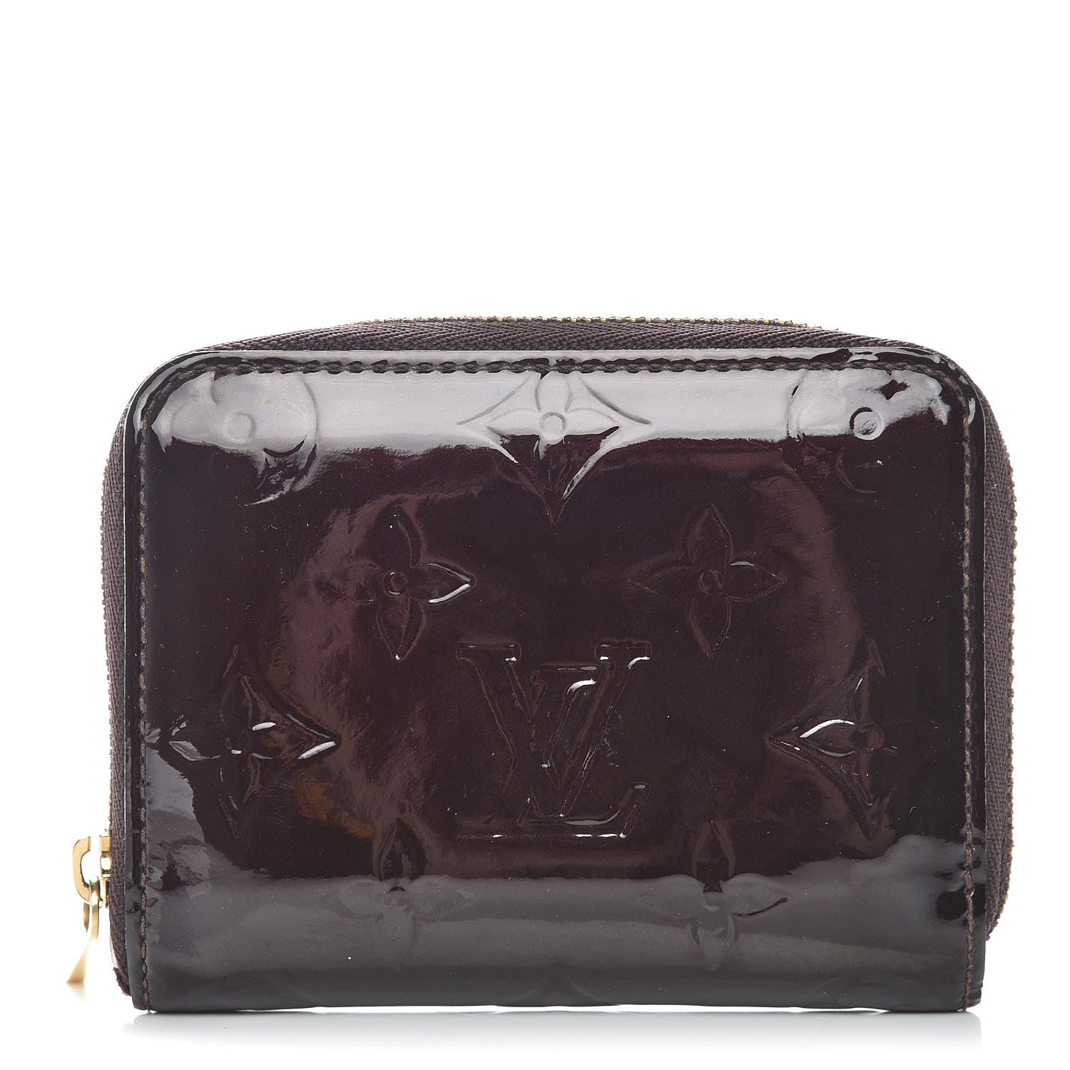 Louis Vuitton Vernis Zippy Coin Purse Wallet Amarante 1 of 7
