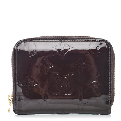 Louis Vuitton Vernis Zippy Coin Purse Wallet Amarante 1 of 7