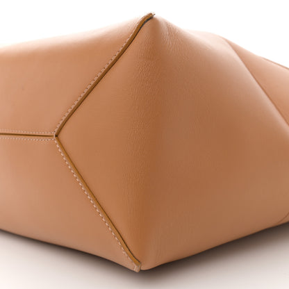 Loewe Shiny Calfskin Medium Puzzle Fold Tote Warm Desert 10 of 10