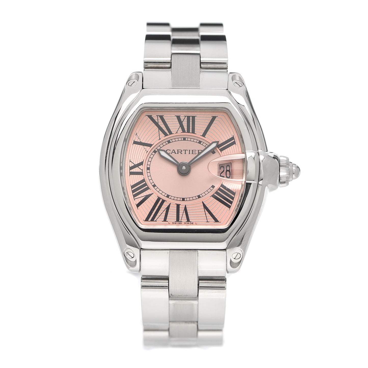 Stainless Steel 31mm Roadster Quartz Watch Pink