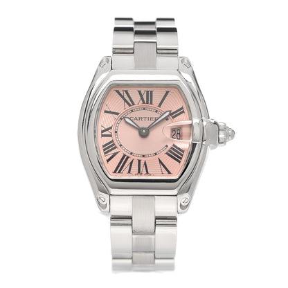 Cartier Stainless Steel 31mm Roadster Quartz Watch Pink 1 of 5
