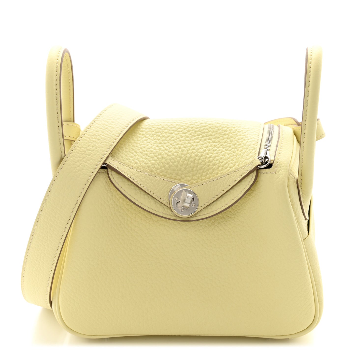 Taurillon Clemence Verso Mini Lindy 20 Jaune Milton Mushroom