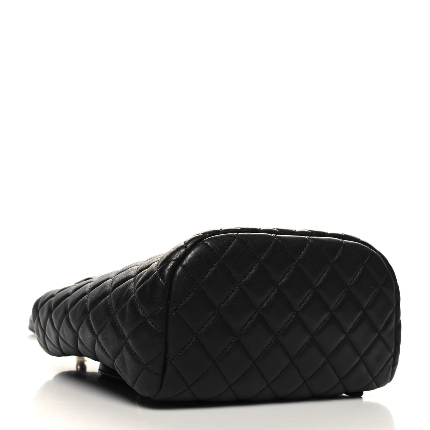 Calfskin Quilted Small Urban Spirit Backpack Black
