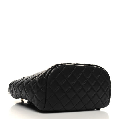 Chanel Calfskin Quilted Small Urban Spirit Backpack Black 4 of 10