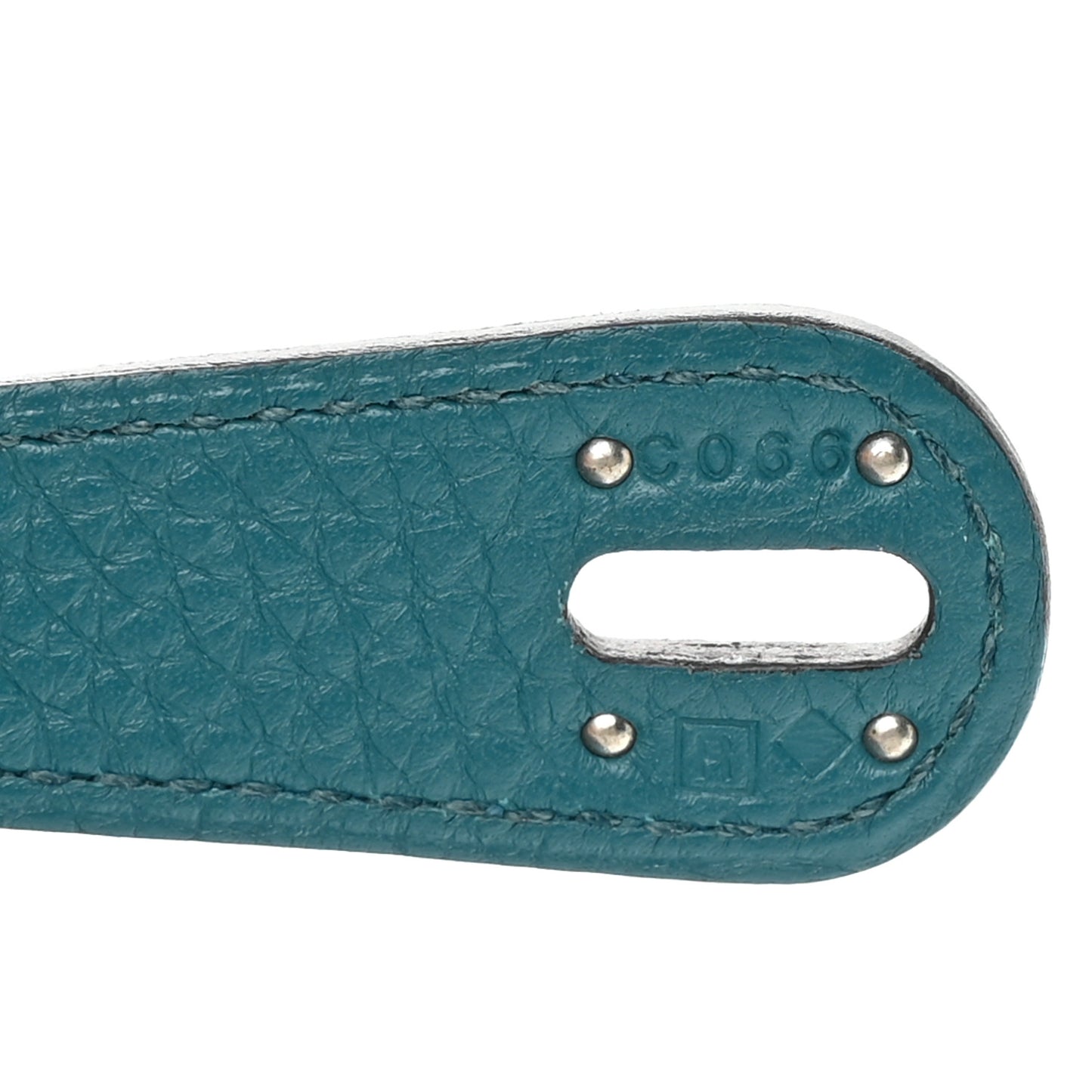 Taurillon Clemence Lindy 30 Bleu Paon