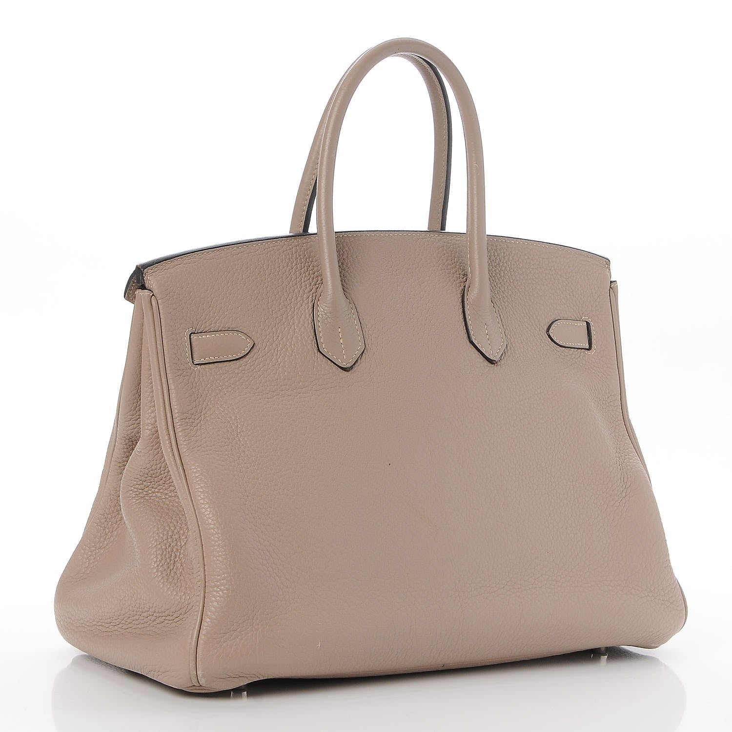 Hermes Taurillon Clemence Birkin 35 Gris Tourterelle 3 of 34