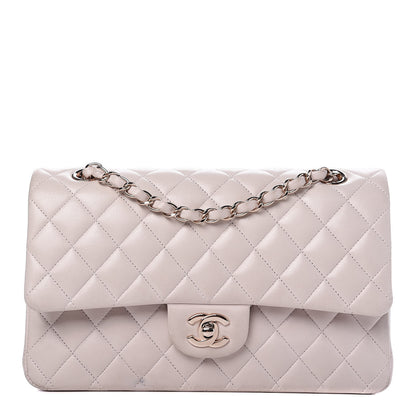 Chanel Lambskin Quilted Medium Double Flap Pink 1 of 12