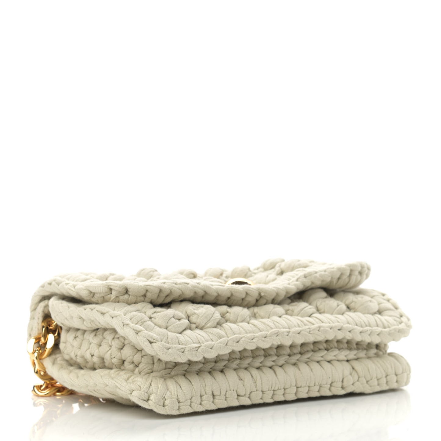 Jersey Crochet Shoulder Bag Plaster