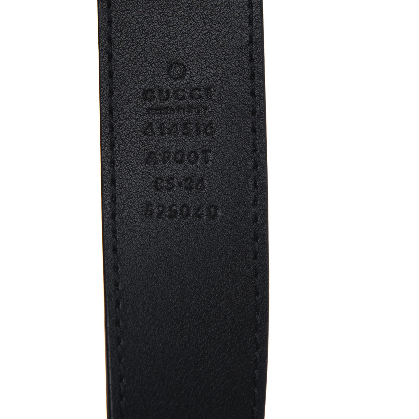 Calfskin Double G 30mm Belt 85 34 Black