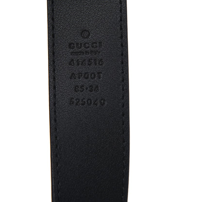 Gucci Calfskin Double G 30mm Belt 85 34 Black 3 of 3