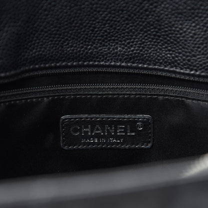 Chanel Caviar Quilted Grand Shopping Tote GST Black 10 of 12