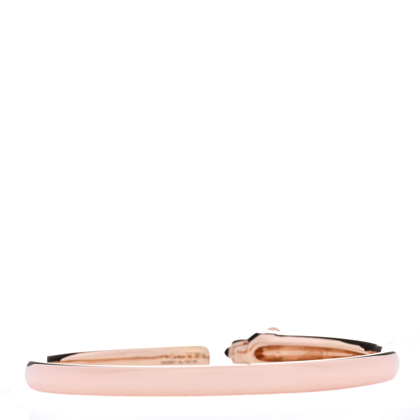 18K Pink Gold Tsavorite Black Onyx Panthere De Cartier Bracelet 16