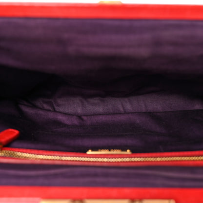 Miu Miu Nappa Matelasse Clutch Fuoco 5 of 14
