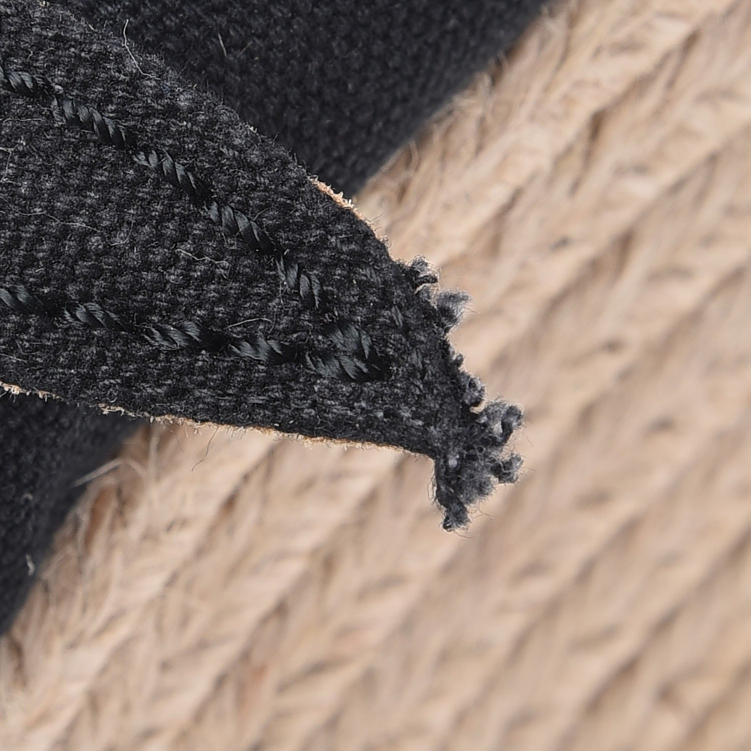 Christian Louboutin Canvas Mallorca Espadrille Wedges 40 Black 13 of 15