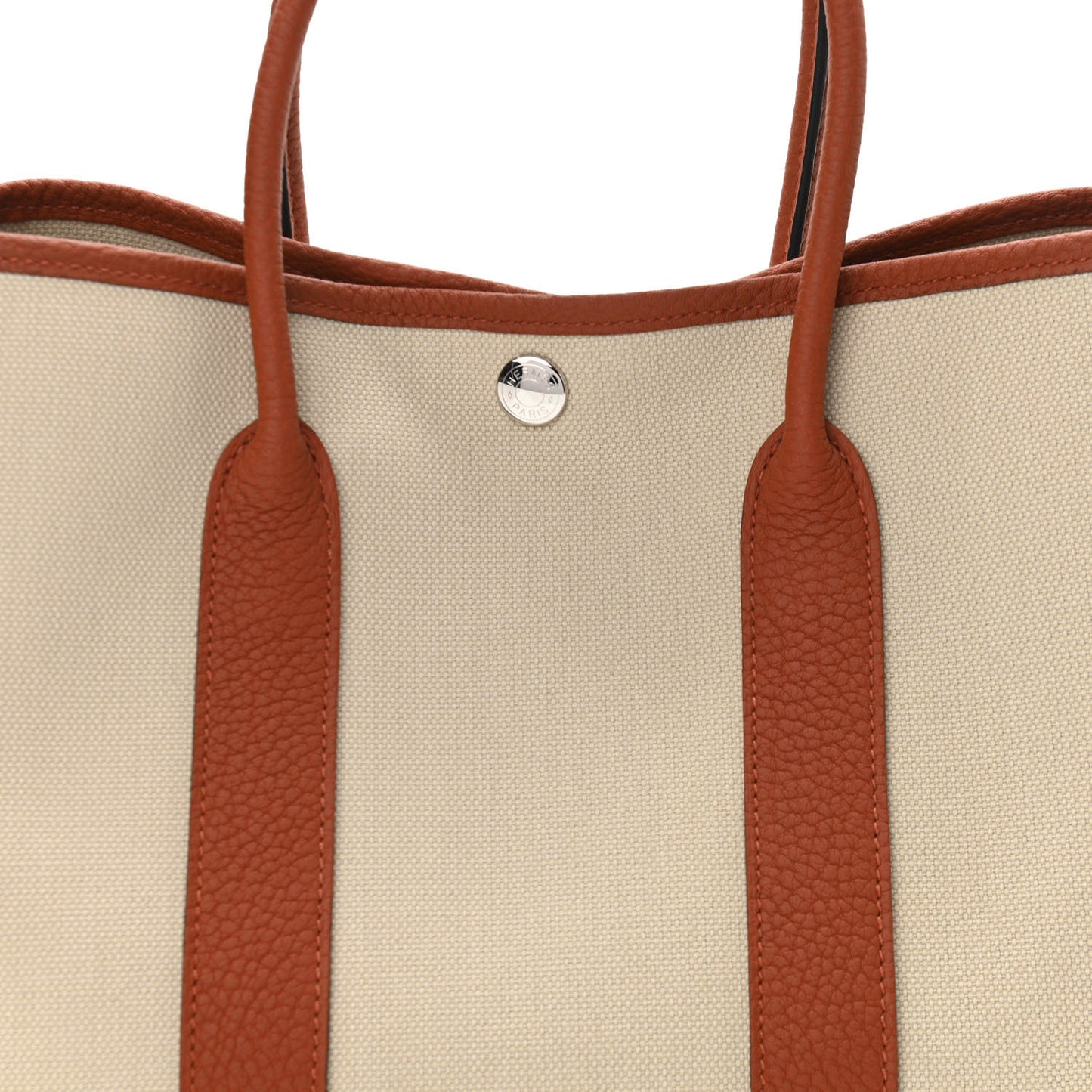 Twill D Negonda Garden Party 30 TPM Tote Beton Cuivre